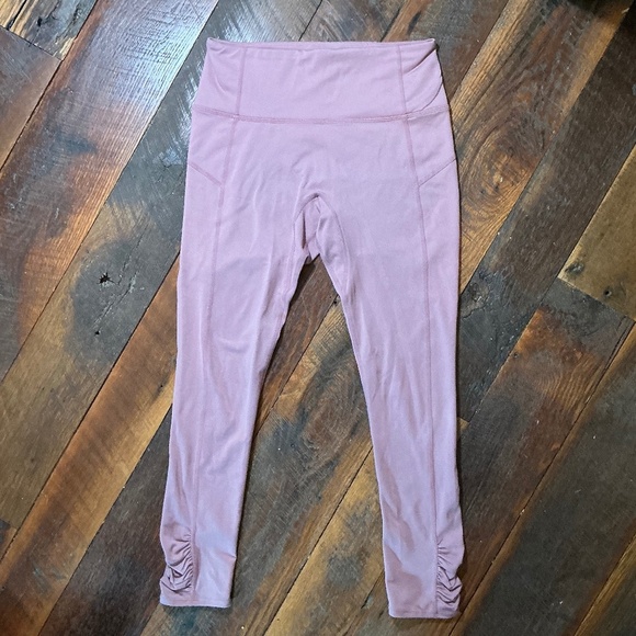 Free People Movement Leggings Pink/Rose Color Size SP - Picture 1 of 8